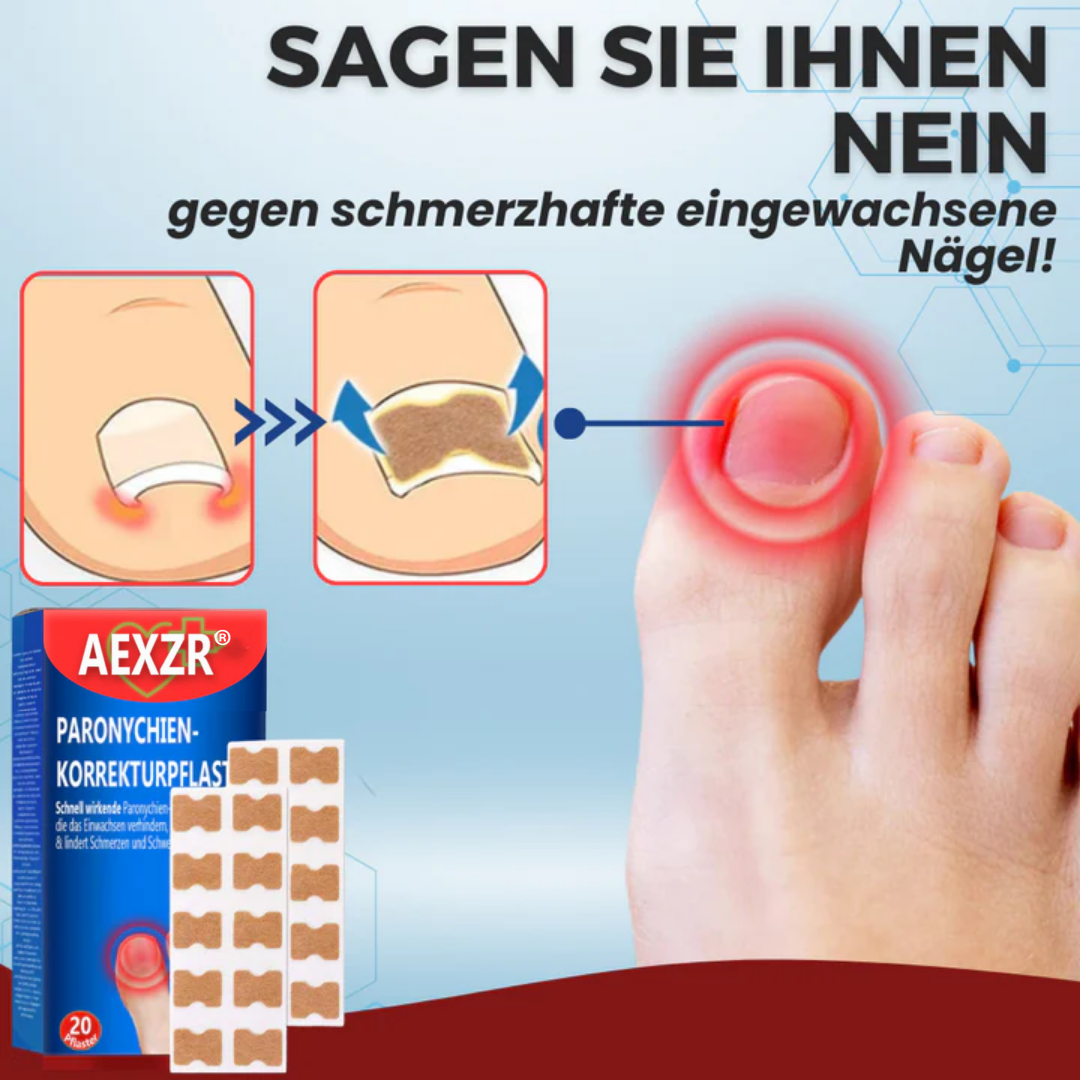AEXZR® Paronychien-Korrekturpflaster - LIMITED-TIME OFFER | Lassen Sie das beste Selbstvertrauen in sich heraus!💕