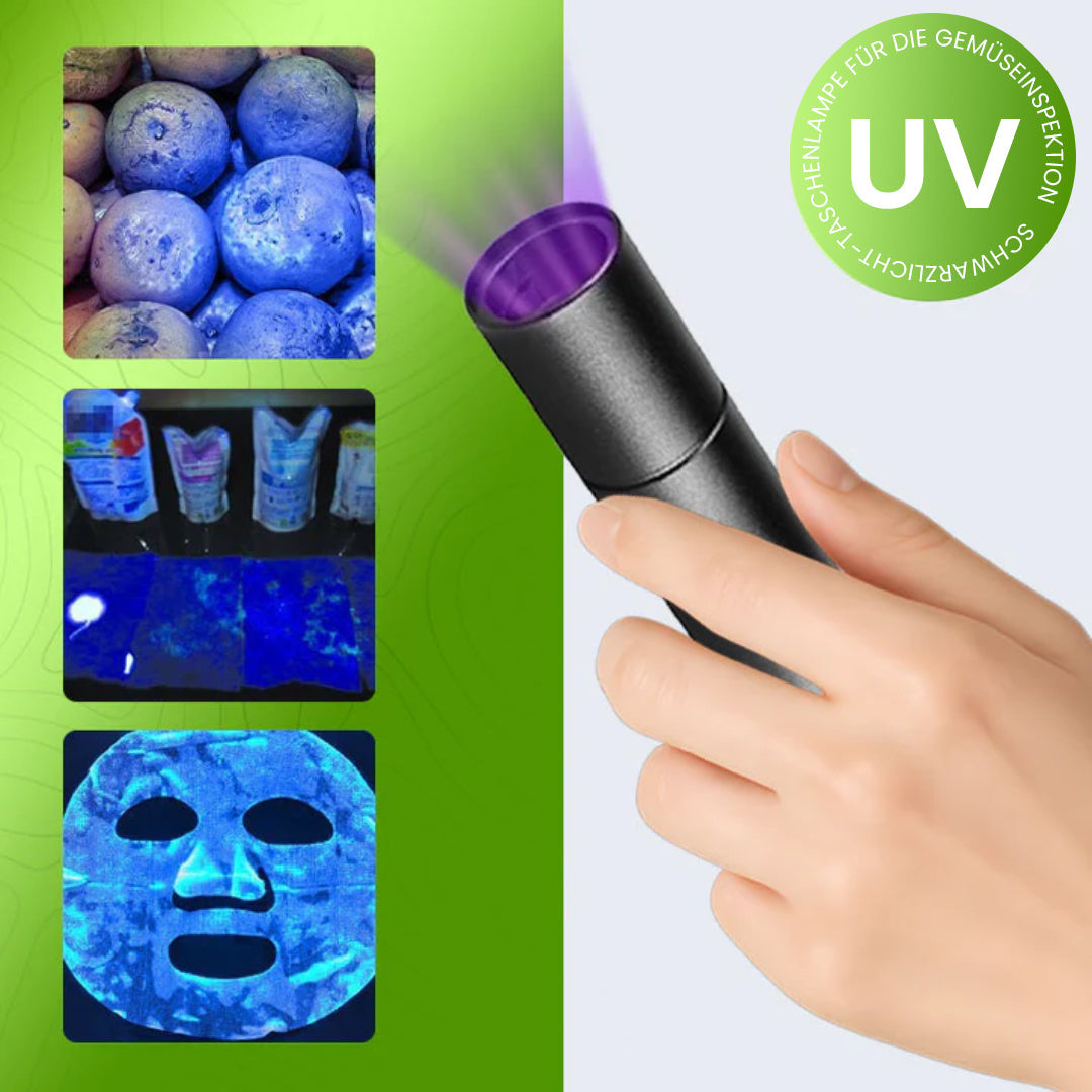 ⚡FLASH DEAL | Billhol® UV-Schwarzlicht-Taschenlampe für die Gemüseinspektion