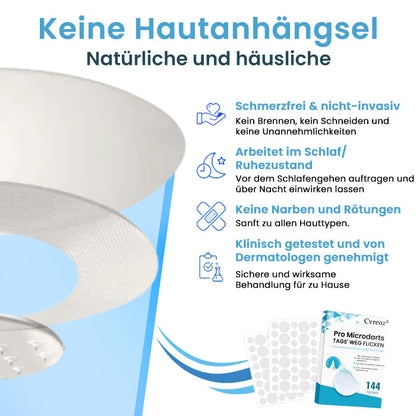 Cvreoz® Pro Microdarts Tags' weg Flicken -  BEFRISTETES ANGEBOT | Skin Tag No More!!! 💕