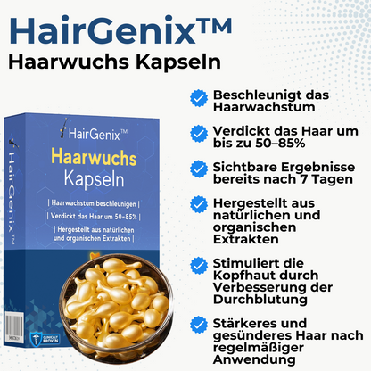 HairGenix™ Haarwuchs Kapseln - 💥Warten Sie nicht! Das Angebot endet in 10 Min.! Sichern Sie sich jetzt!