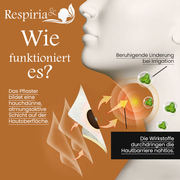Respiria™ Hustentherapie-Pflaster - 💰Bis zu 80% Rabatt! Jetzt handeln und kräftig sparen!💸